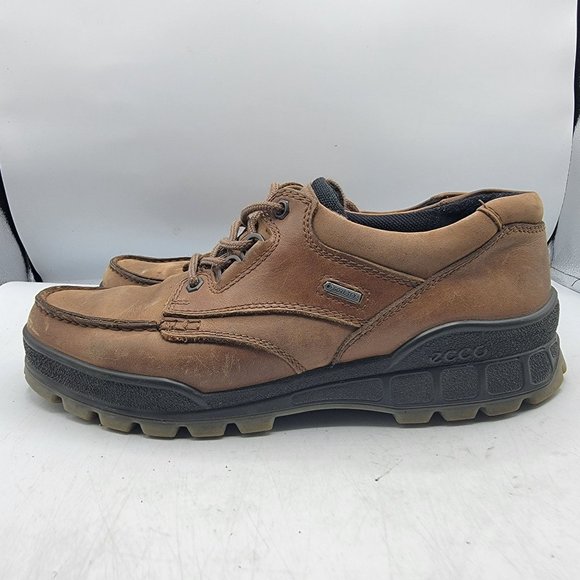 Ecco Track II Low Gore-Tex Waterproof Hiking Shoes Brown Leather Mens Size 43 EU main image 5